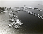 Docked Sailboats, B by George Skip Gandy IV