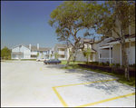 Town Houses with Trees and Parked Cars by George Skip Gandy IV