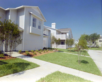 Three-Quarter View of the Back of Apartment Buildings, Calibre Bend Apartments by George Skip Gandy IV