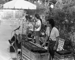 Band Performing Outside by the Pool by George Skip Gandy IV