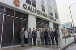 Color Photo of Employees Posing at California Federal Bank, A by George Skip Gandy IV