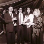 Group of People Posing for Photo Under a Big Top Tent by George Skip Gandy IV