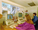 Employees Working at Computers at Cargill Fertilizer Riverview Plant, B by George Skip Gandy IV