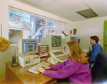 Employees Working at Computers at Cargill Fertilizer Riverview Plant, E by George Skip Gandy IV