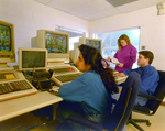 Employees Working at Computers at Cargill Fertilizer Riverview Plant, F by George Skip Gandy IV