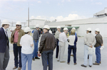 Employees Gathering at Cargill Feed Phosphates Factory, C by George Skip Gandy IV