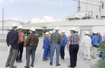 Employees Gathering at Cargill Feed Phosphates Building, D by George Skip Gandy IV