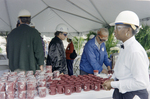 Employees Waiting with Cargill Fertilizer Inc. Mugs, A by George Skip Gandy IV