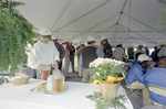 People Standing at Buffet Table at Cargill Fertilizer Inc. Grand Opening by George Skip Gandy IV