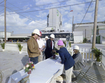 Employees Shaking Hands at Cargill Fertilizer Inc. Grand Opening by George Skip Gandy IV