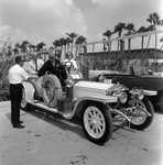 People Sitting in Vintage Car at Glidden Tours Event, A by George Skip Gandy IV