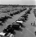 Vintage Cars in Front of Anheuser-Busch Brewery, Tampa, Florida, D by George Skip Gandy IV