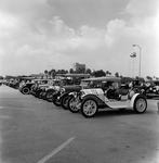 Line of Vintage Cars at Anheuser-Busch Brewery, Tampa, Fla., A by George Skip Gandy IV