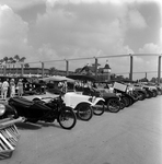 Line of Vintage Cars at Anheuser-Busch Brewery, Tampa, Fla., B by George Skip Gandy IV