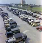 Color Negative of Line of Cars at Glidden Tour Event, C by George Skip Gandy IV