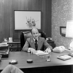 Calvin Carter at His Desk at O.H. Carter Co., D by George Skip Gandy IV