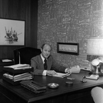 Calvin Carter at His Desk at O.H. Carter Co., F by George Skip Gandy IV