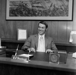 Robert J. Stambaugh at His Desk at O.H. Carter Co. in Tampa, Florida, C by George Skip Gandy IV