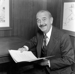 Portrait of Pat Patterson at Desk, O.H. Carter Co. Inc., B by George Skip Gandy IV