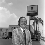 James Ferman Sr. Outside Ferman Oldsmobile in Tampa, Florida, D by George Skip Gandy IV