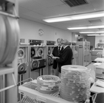 Calvin Carter Looking at Clipboard in Computer Room, D by George Skip Gandy IV