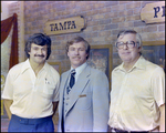 Bob Sherrand, Food and Beverage Division, Flanked by Two Men, A by Skip Gandy