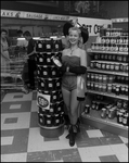 Woman Advertising Honey by Skip Gandy