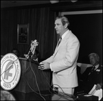 First National Bank Press Conference, I by Skip Gandy