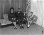 Chancey Family Portrait in Sitting Room by Skip Gandy