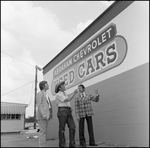 Abraham Chevrolet Used Cars Sign, C by Skip Gandy