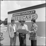 Abraham Chevrolet Used Cars Sign, E by Skip Gandy