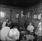 Guests Mingle at Chevron Employee DInner in Private Dining Room, B by George Skip Gandy IV