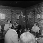 Guests Mingle at Chevron Employee DInner in Private Dining Room, C by George Skip Gandy IV