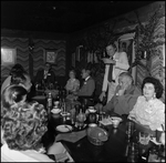 Guests Mingle at Chevron Employee DInner in Private Dining Room, D by George Skip Gandy IV