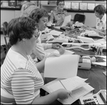 Students Work in Chevron Service Station Management Class, J by Skip Gandy