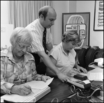 Students Work in Chevron Service Station Management Class, Ac by Skip Gandy