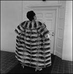 Woman Modeling Fur Coat, A by George Skip Gandy IV