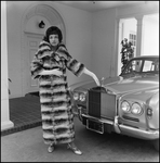 Woman Modeling Chinchilla Fur Coat by Chinchilla Fur Producers, A by George Skip Gandy IV