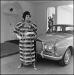 Woman Modeling Chinchilla Fur Coat by Chinchilla Fur Producers, B by George Skip Gandy IV