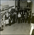 Attendees Waiting in Line at Florida Chiropractic Association Convention, Tampa, Florida, B by George Skip Gandy IV