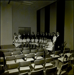 Men and Woman Posing in a Meeting Room, Tampa, Florida by George Skip Gandy IV