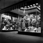 Festive Holiday Window Display, Tampa, Florida, F by George Skip Gandy IV