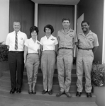 Clorox Employees in Front of a Building, Tampa, Florida, F by George Skip Gandy IV