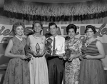 Bowlers Holding Their Trophies, Tampa, Florida by George Skip Gandy IV