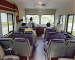 Interior of Kings Point Shuttle Bus, A by George Skip Gandy IV