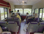 Interior of Kings Point Shuttle Bus, C by George Skip Gandy IV