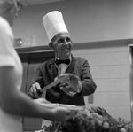 Chef Cutting Meat, B by George Skip Gandy IV