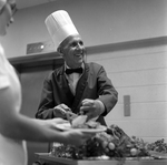 Chef Cutting Meat, C by George Skip Gandy IV