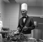 Chef Cutting Meat, D by George Skip Gandy IV