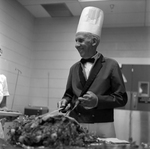 Chef Cutting Meat, E by George Skip Gandy IV